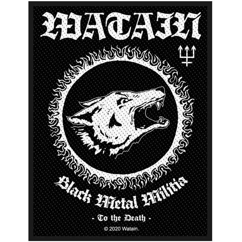 Watain - Black Metal Militia Pièce - Noir